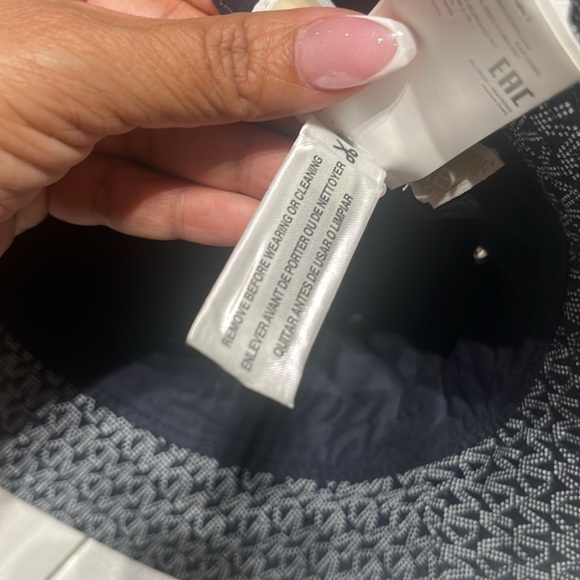 Michael Kors MK Blue Monogram Bucket Hat one size - Picture 5 of 6